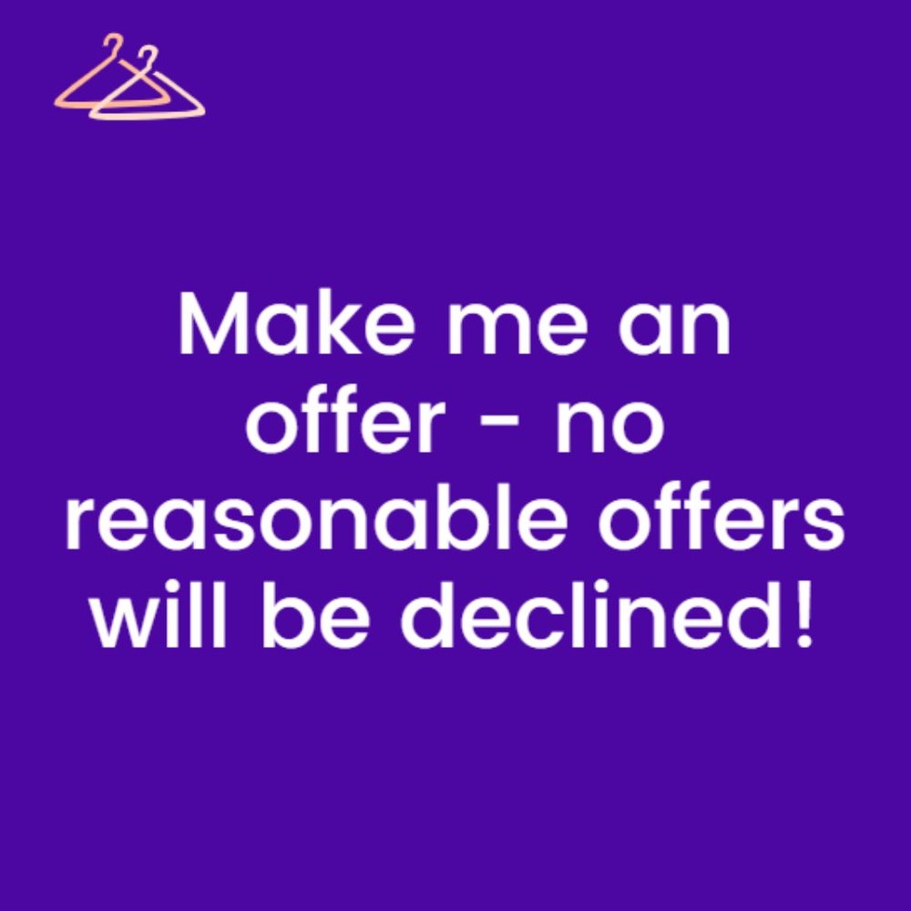 Make me an offer!